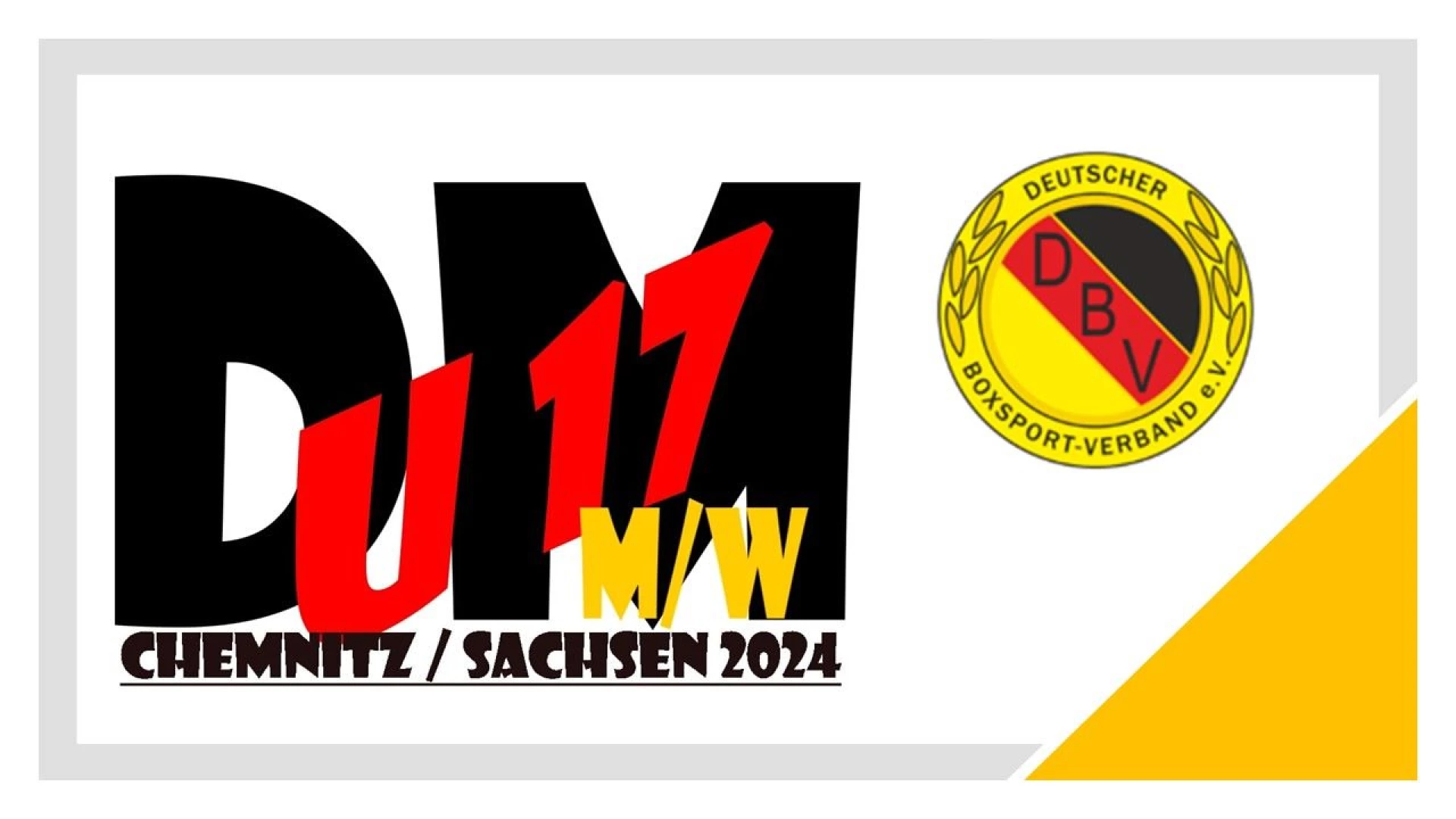 Boxen Deutsche Meisterschaft U17 2024_Tag 3-Halbfinale/Finale 19.04.2024 um 13:00 Uhr auf 