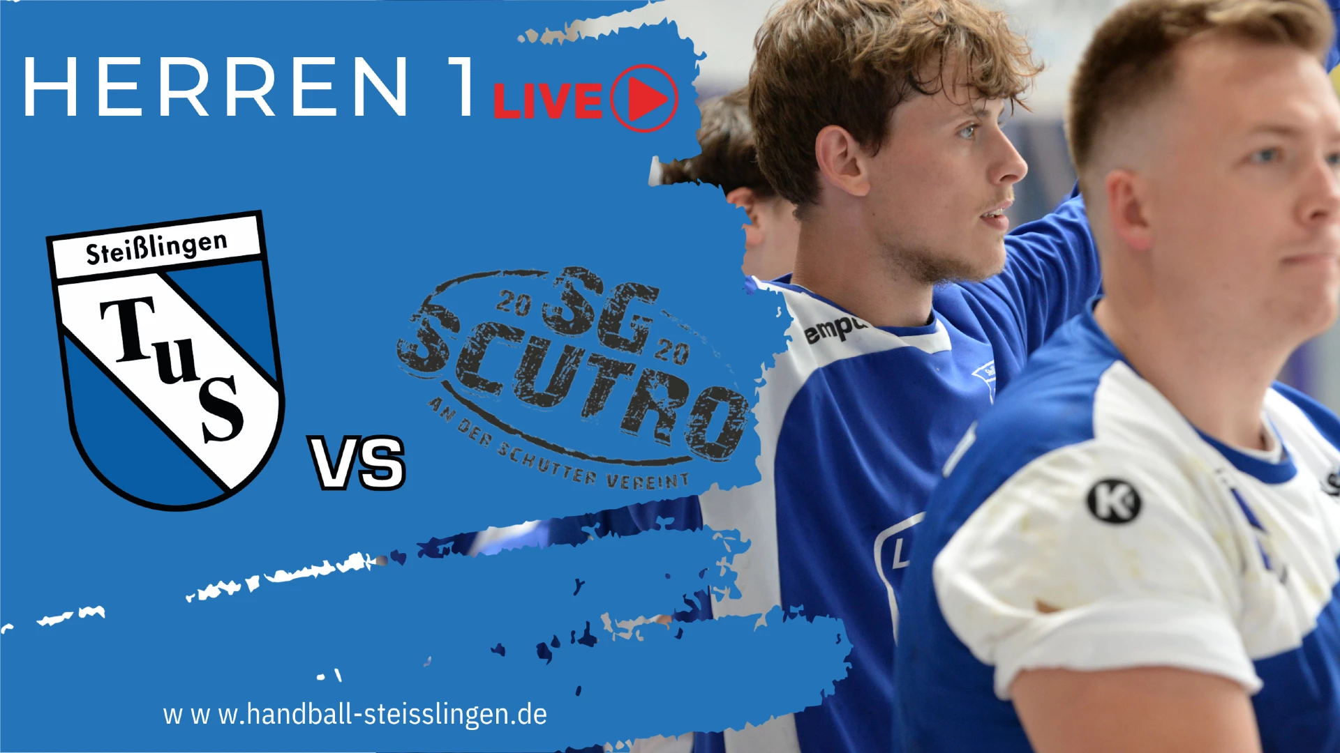 SBL Herren TuS Steißlingen vs SG Scutro 27.04.2024 um 19:55 Uhr auf 
